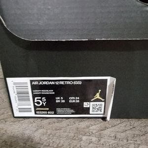 Jordan 12  Retro 5.5 y